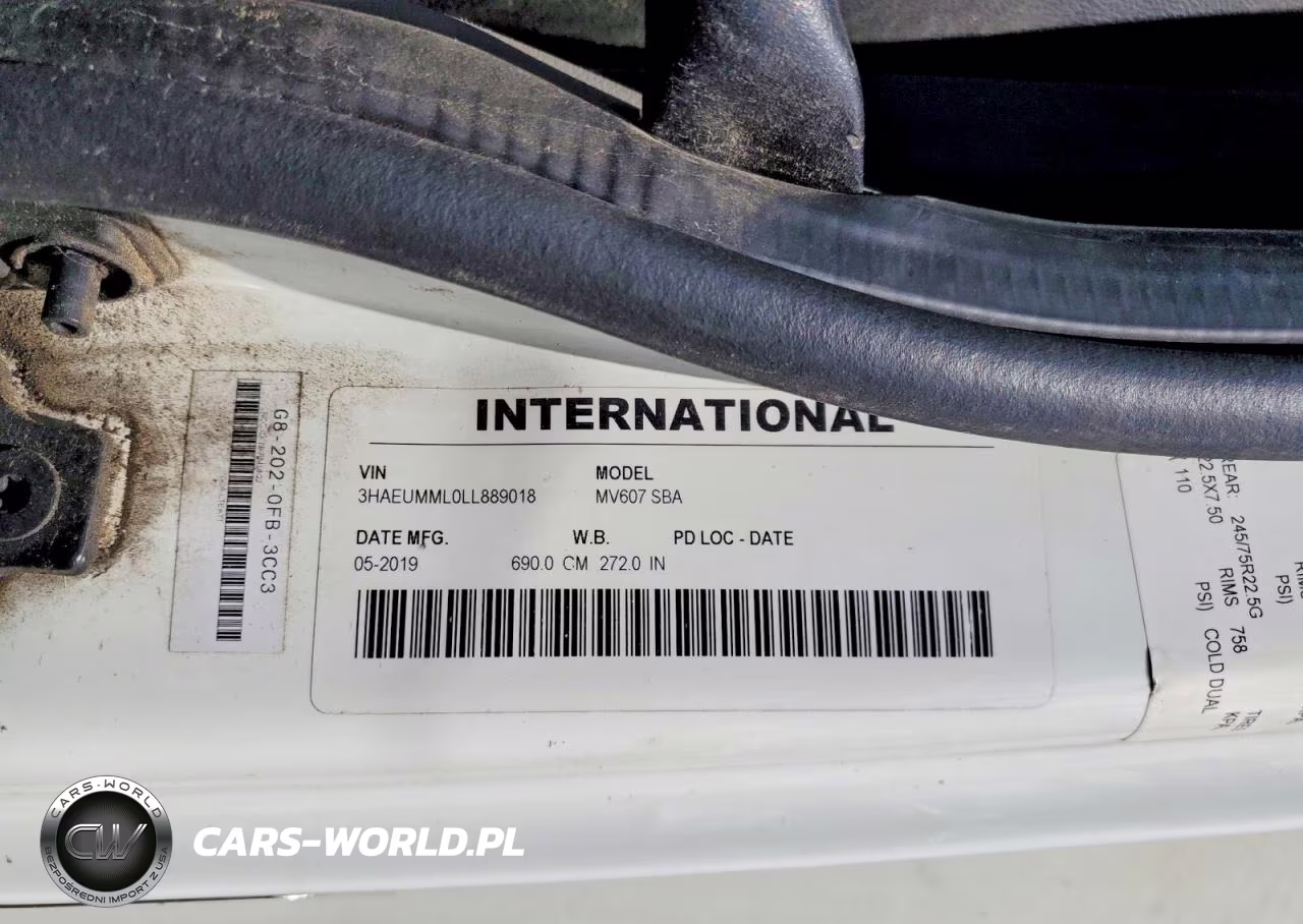 2020 International Mv607 VIN:3HAEUMML0LL889018 - 12