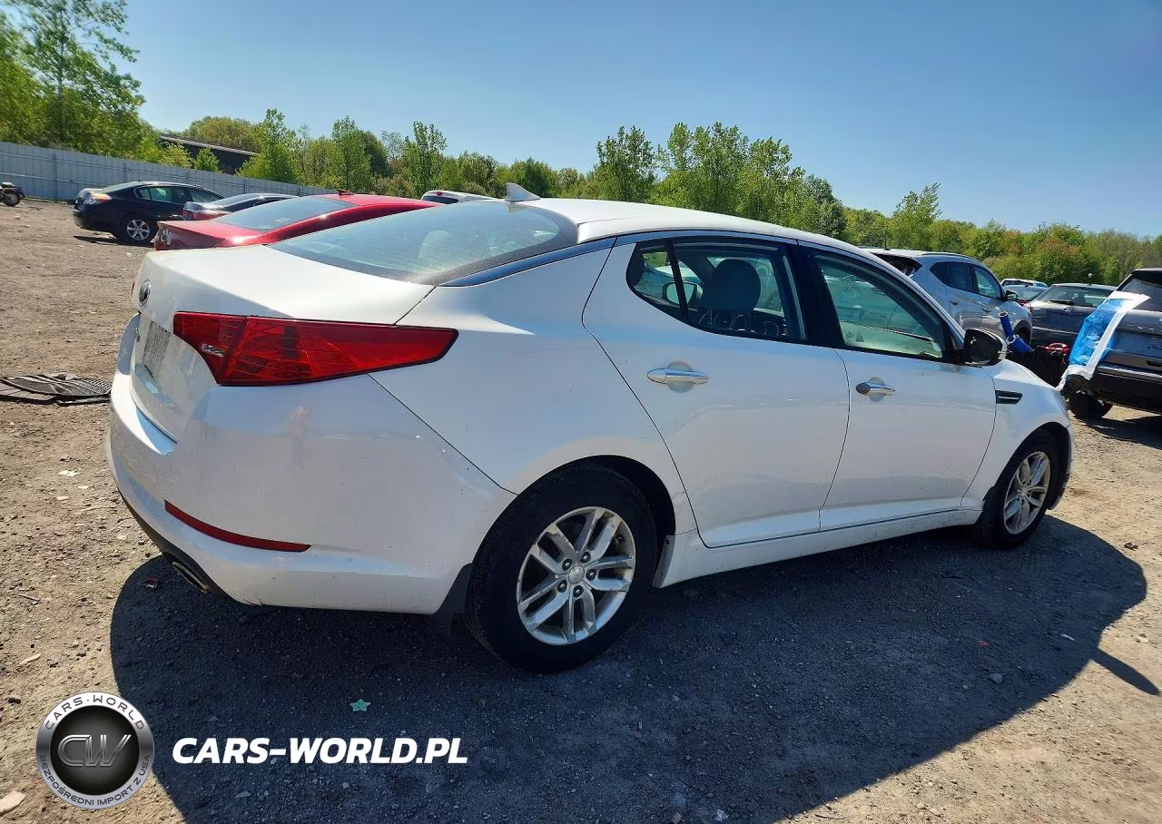 2013 Kia Optima Lx VIN:KNAGM4A74D5392086 - 3