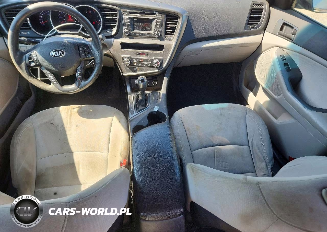 2013 Kia Optima Lx VIN:KNAGM4A74D5392086 - 8