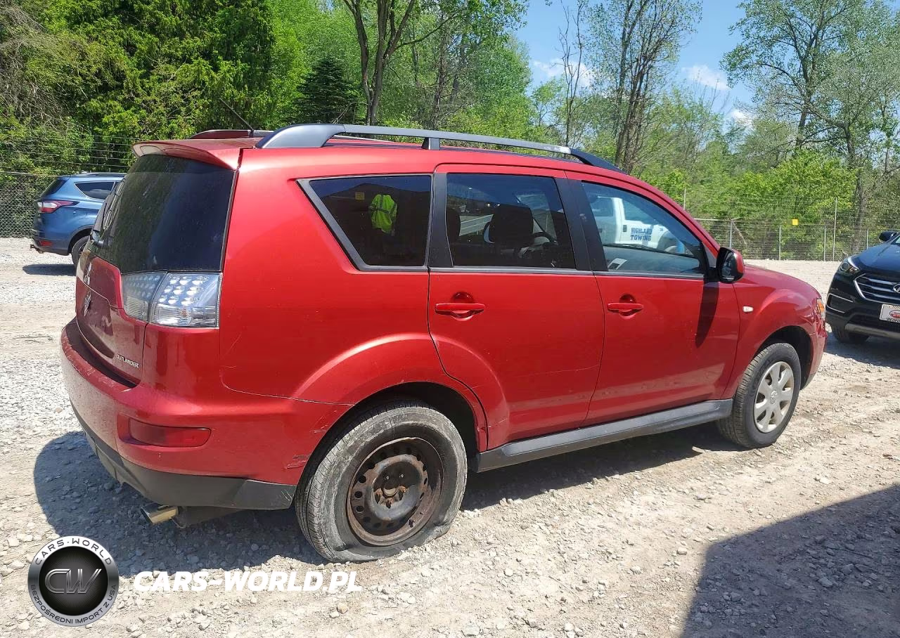 2012 Mitsubishi Outlander Es VIN:JA4AS2AW6CU026087 - 3