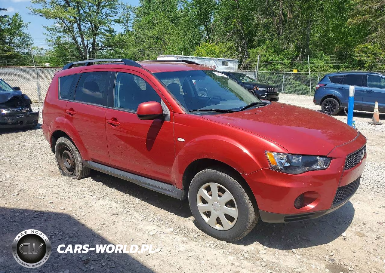 2012 Mitsubishi Outlander Es VIN:JA4AS2AW6CU026087 - 4