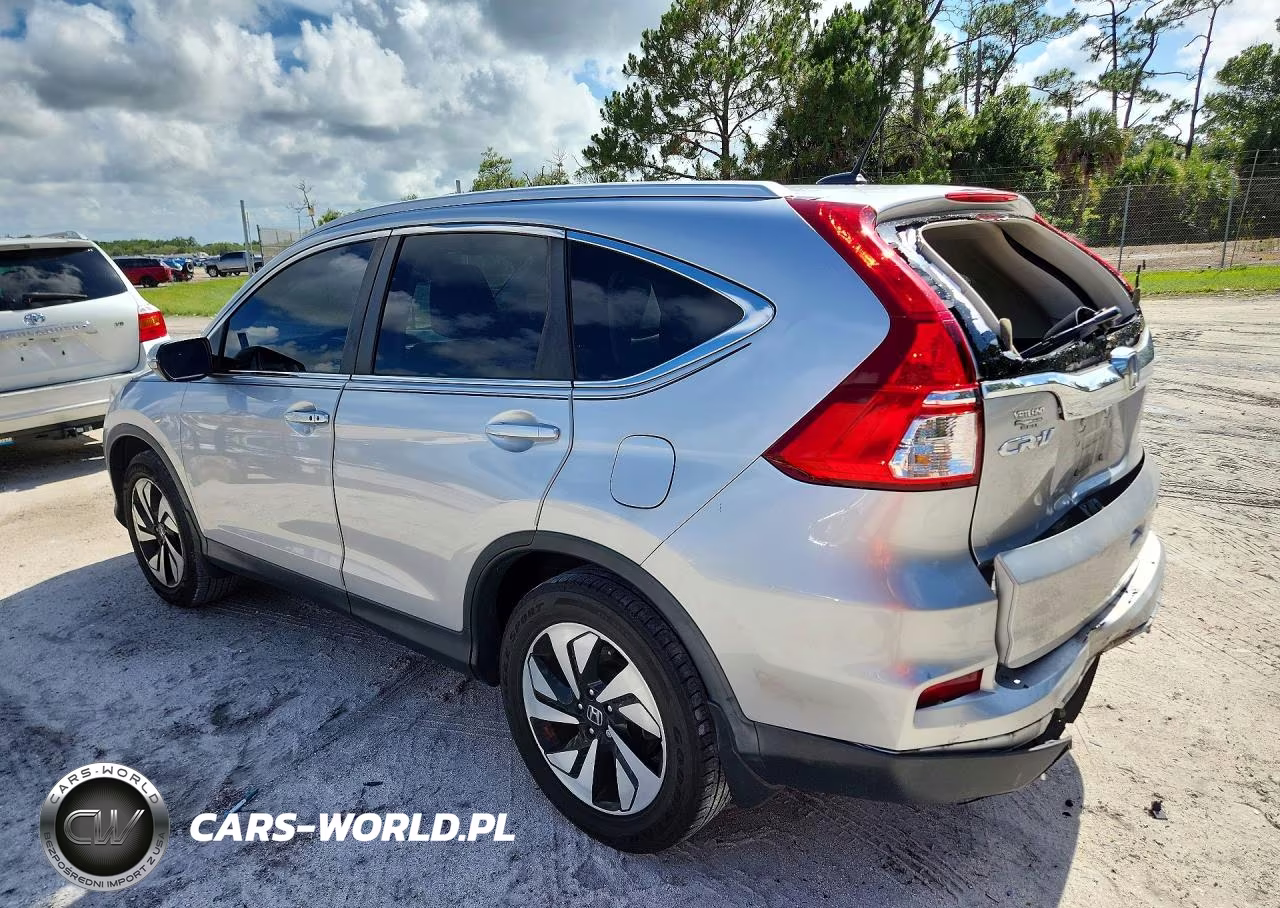 2016 Honda Cr-V Touring VIN:5J6RM3H91GL006733 - 2
