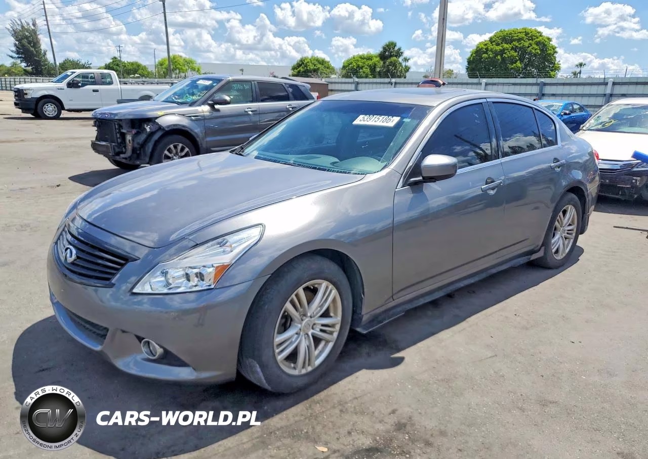 2012 Infiniti G37 Sedan X