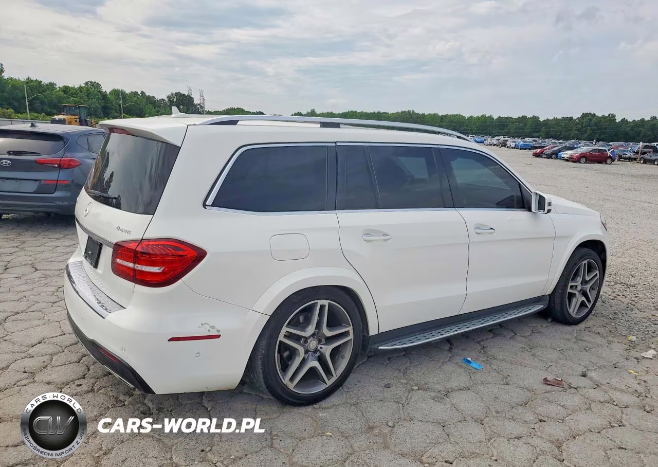 2017 Mercedes-Benz Gls 550 4Matic VIN:4JGDF7DE9HA890384 - 3