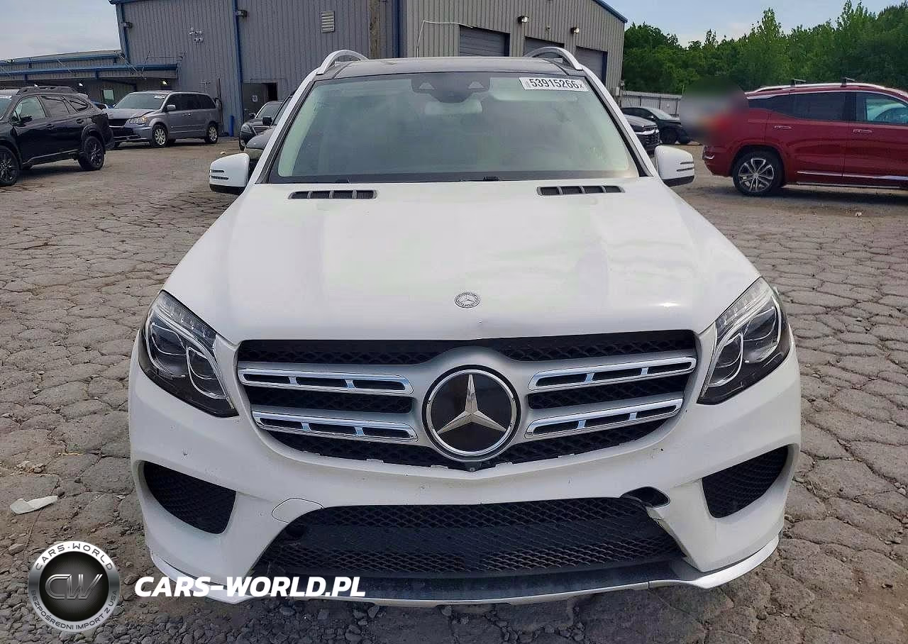 2017 Mercedes-Benz Gls 550 4Matic VIN:4JGDF7DE9HA890384 - 5