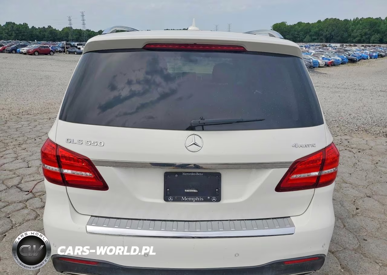 2017 Mercedes-Benz Gls 550 4Matic VIN:4JGDF7DE9HA890384 - 6