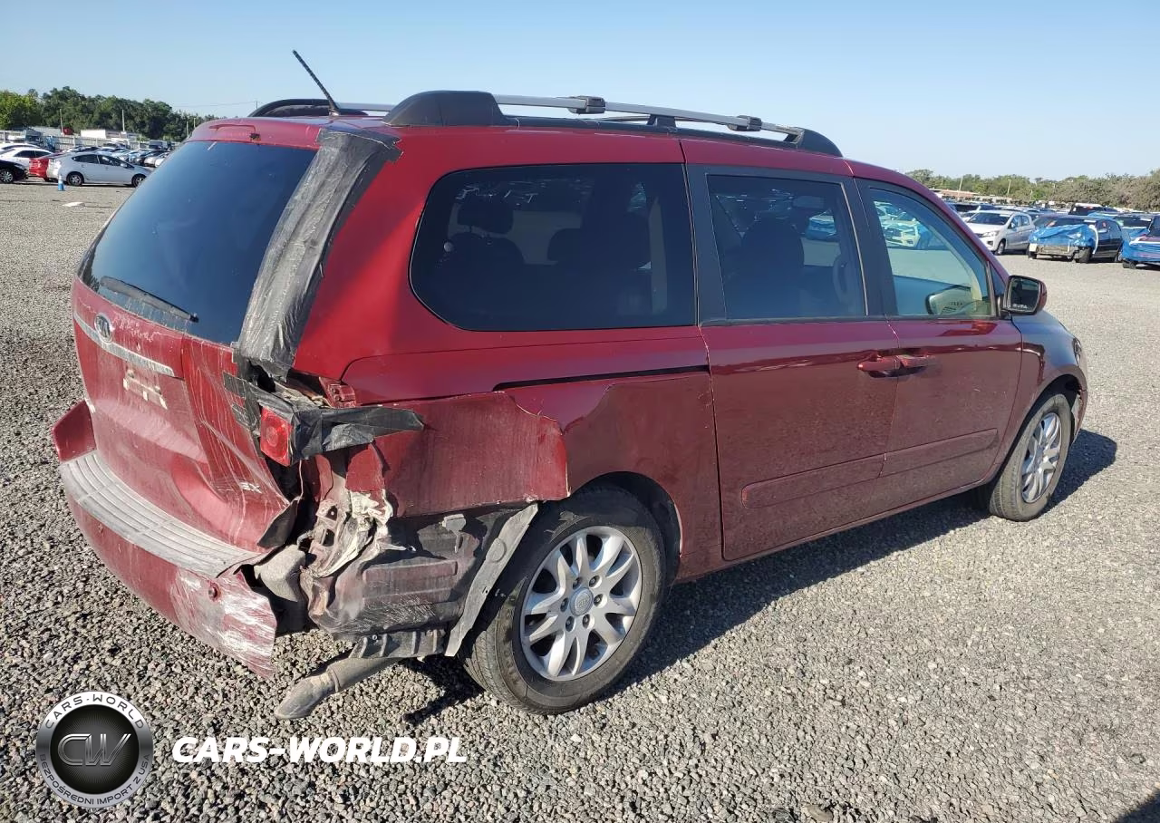 2009 Kia Sedona Lx VIN:KNDMB233296299370 - 3