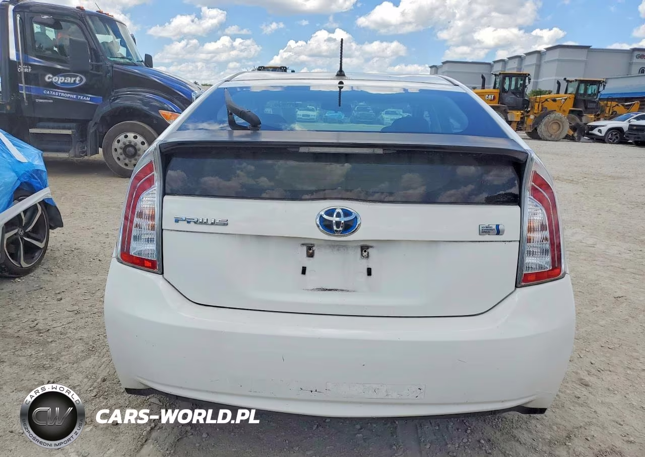 2012 Toyota Prius Two VIN:JTDKN3DU6C5494946 - 6