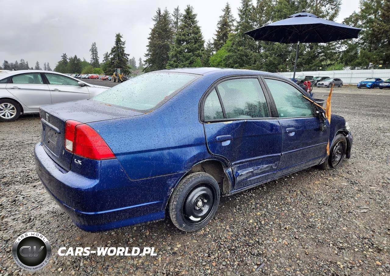 2005 Honda Civic Lx VIN:2HGES16585H605395 - 3