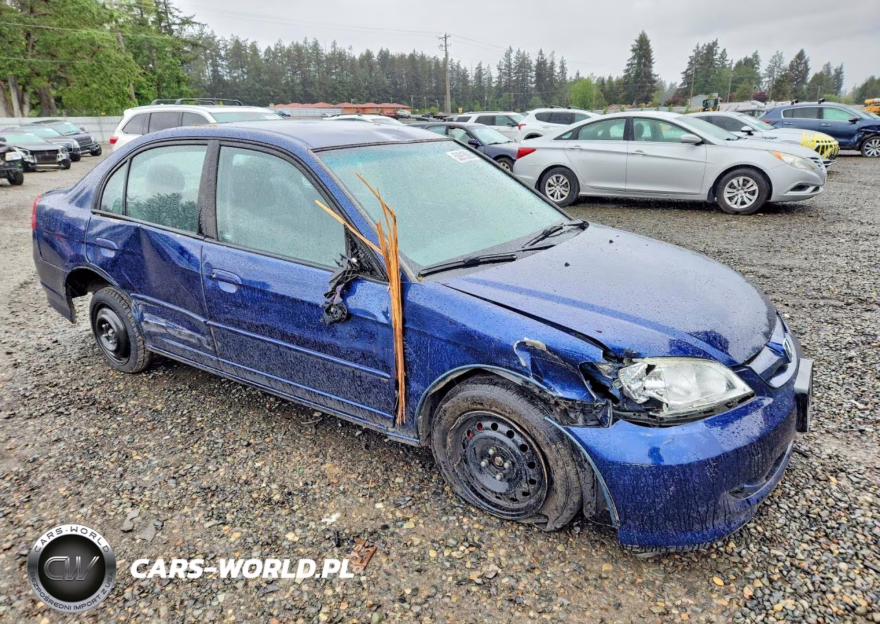 2005 Honda Civic Lx VIN:2HGES16585H605395 - 4