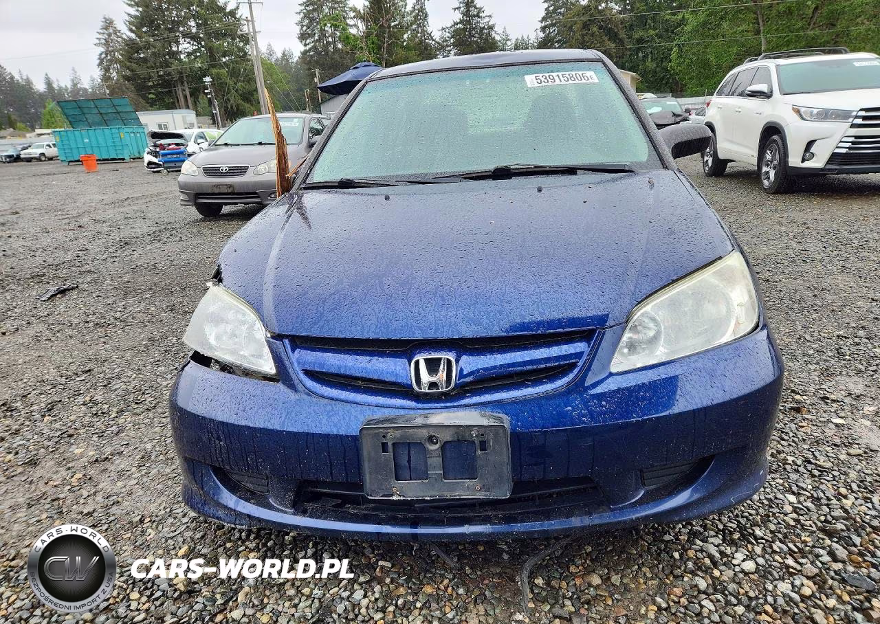 2005 Honda Civic Lx VIN:2HGES16585H605395 - 5