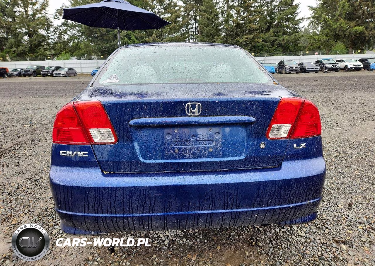 2005 Honda Civic Lx VIN:2HGES16585H605395 - 6