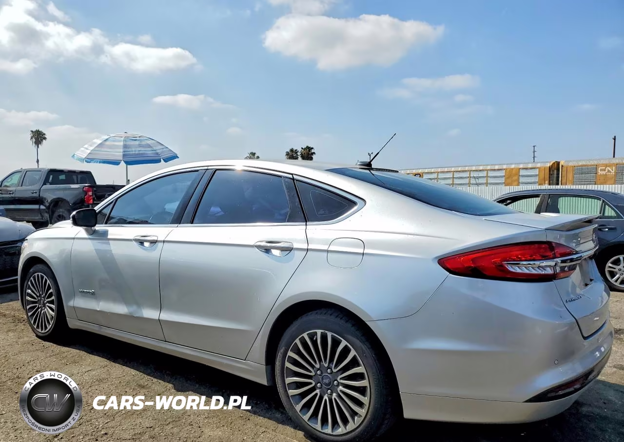 2017 Ford Fusion Titanium Hev VIN:3FA6P0RU4HR264576 - 2