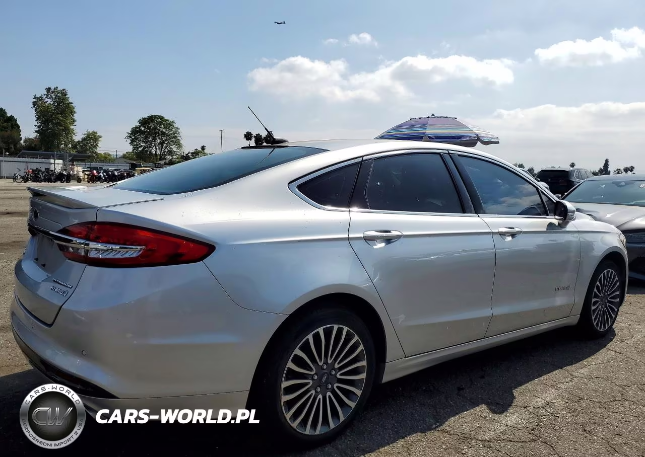 2017 Ford Fusion Titanium Hev VIN:3FA6P0RU4HR264576 - 3