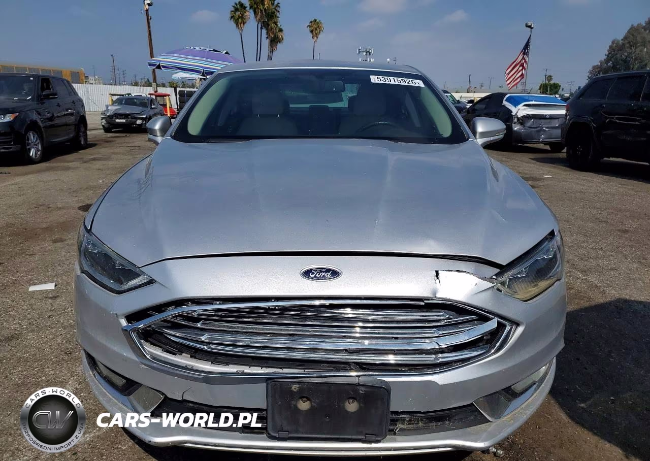 2017 Ford Fusion Titanium Hev VIN:3FA6P0RU4HR264576 - 5