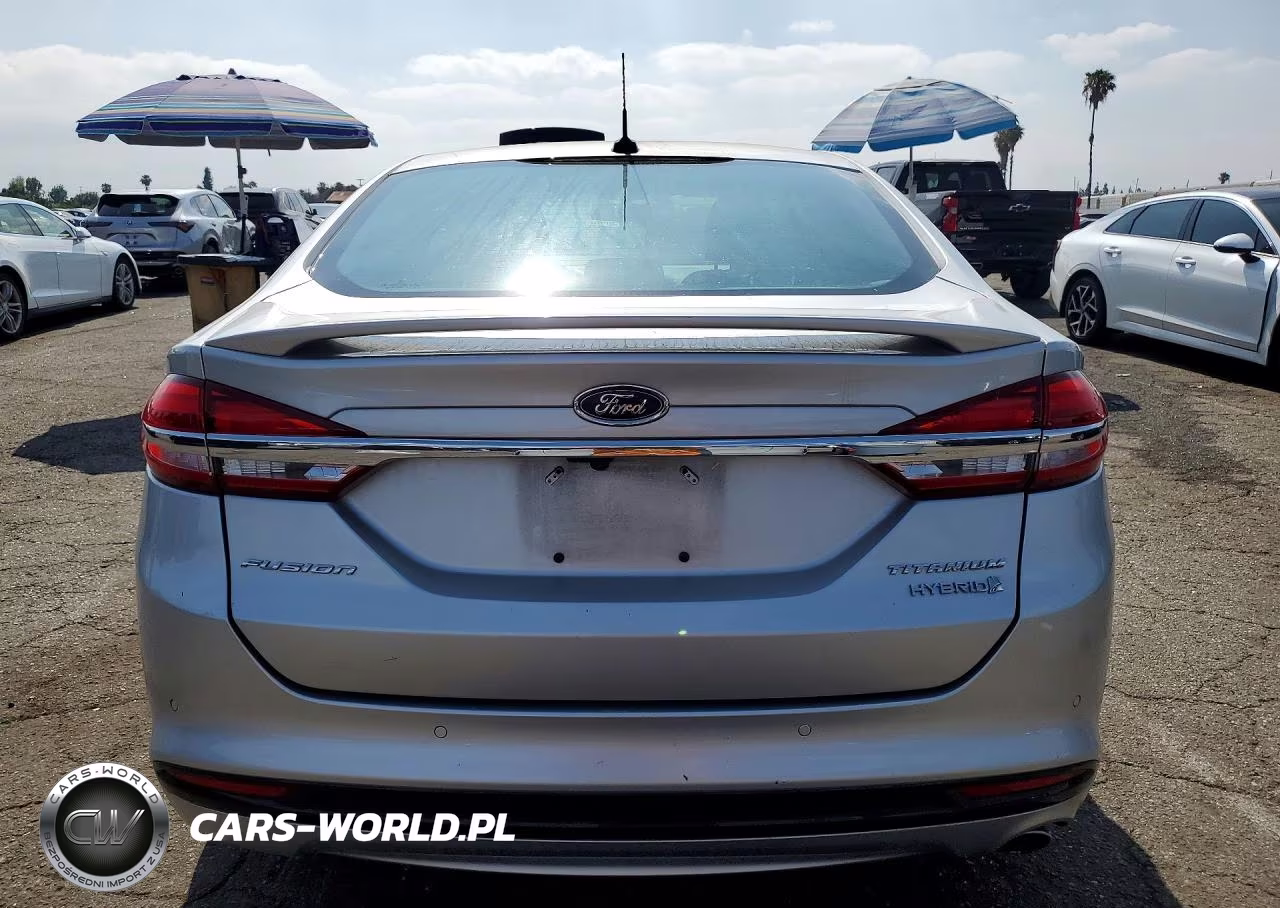 2017 Ford Fusion Titanium Hev VIN:3FA6P0RU4HR264576 - 6