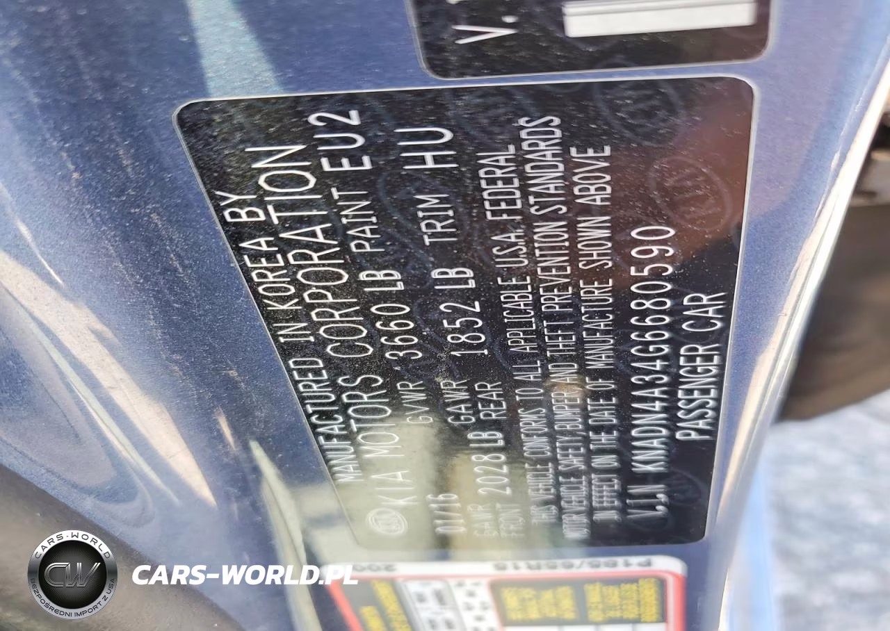 2016 Kia Rio Ex VIN:KNADN4A34G6680590 - 12