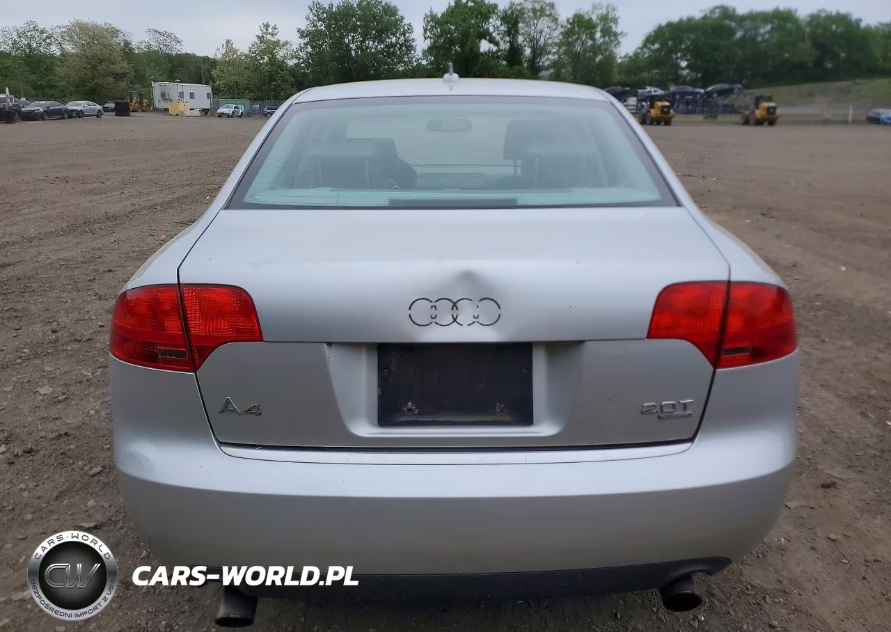 2007 Audi A4 2.0T Quattro VIN:WAUDF78E77A208368 - 6