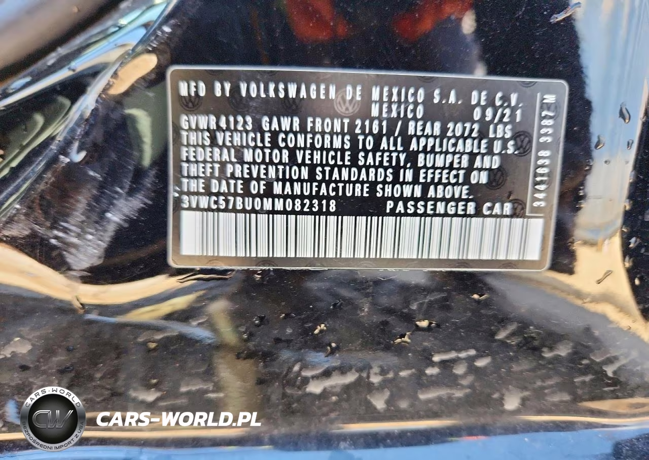 2021 Volkswagen Jetta S VIN:3VWC57BU0MM082318 - 12