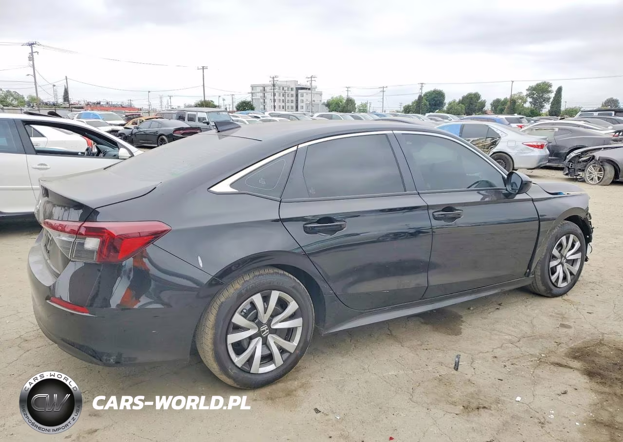 2026 Honda Civic Lx VIN:2HGFE2F25TH578211 - 3