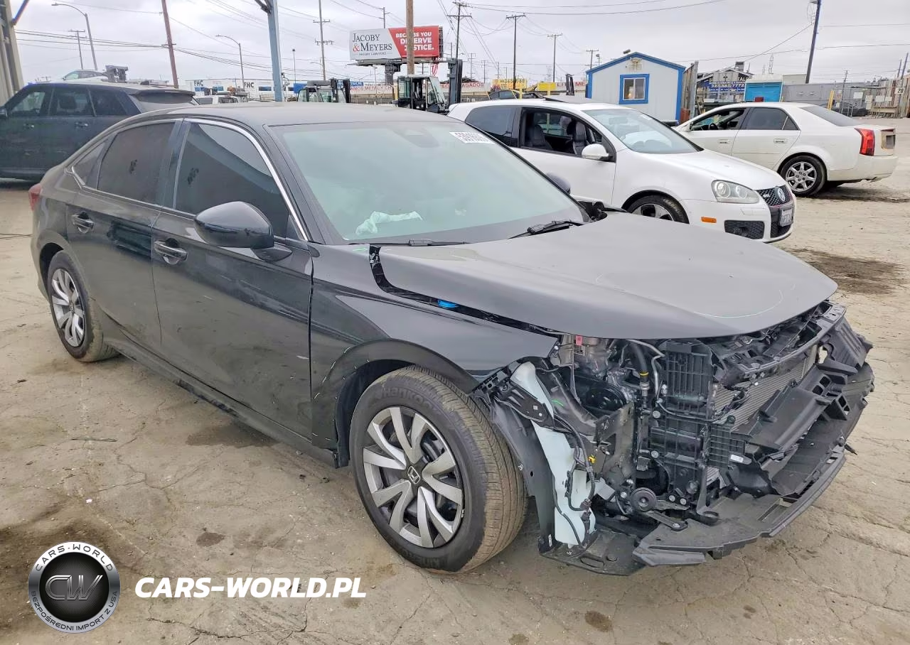 2026 Honda Civic Lx VIN:2HGFE2F25TH578211 - 4