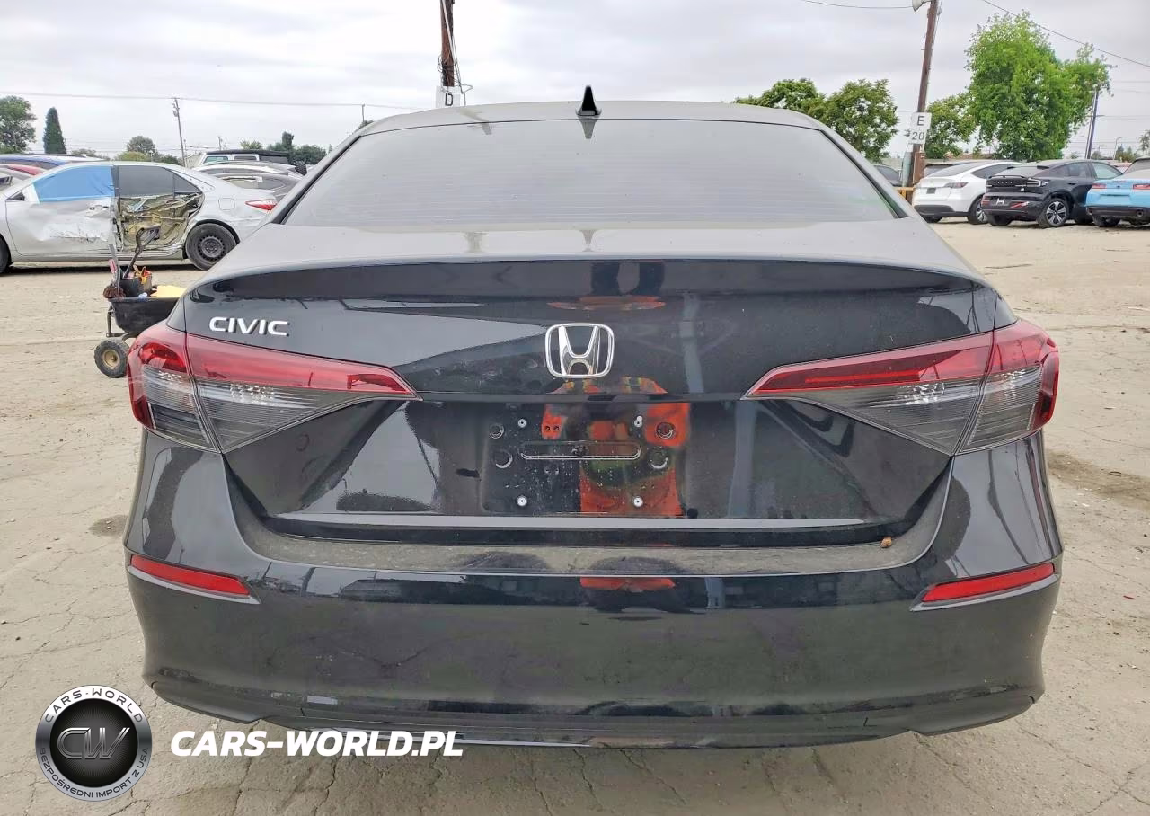 2026 Honda Civic Lx VIN:2HGFE2F25TH578211 - 6