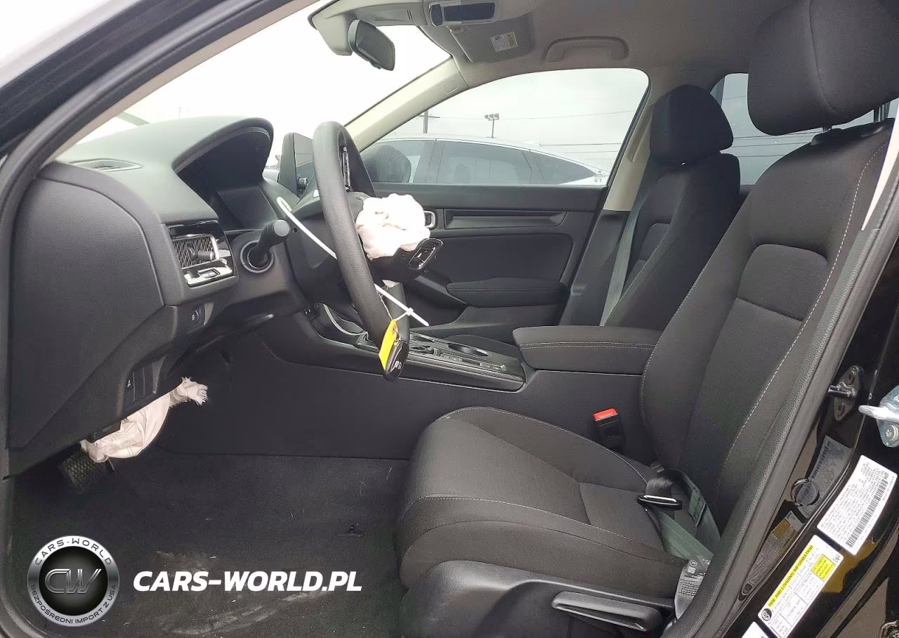 2026 Honda Civic Lx VIN:2HGFE2F25TH578211 - 7