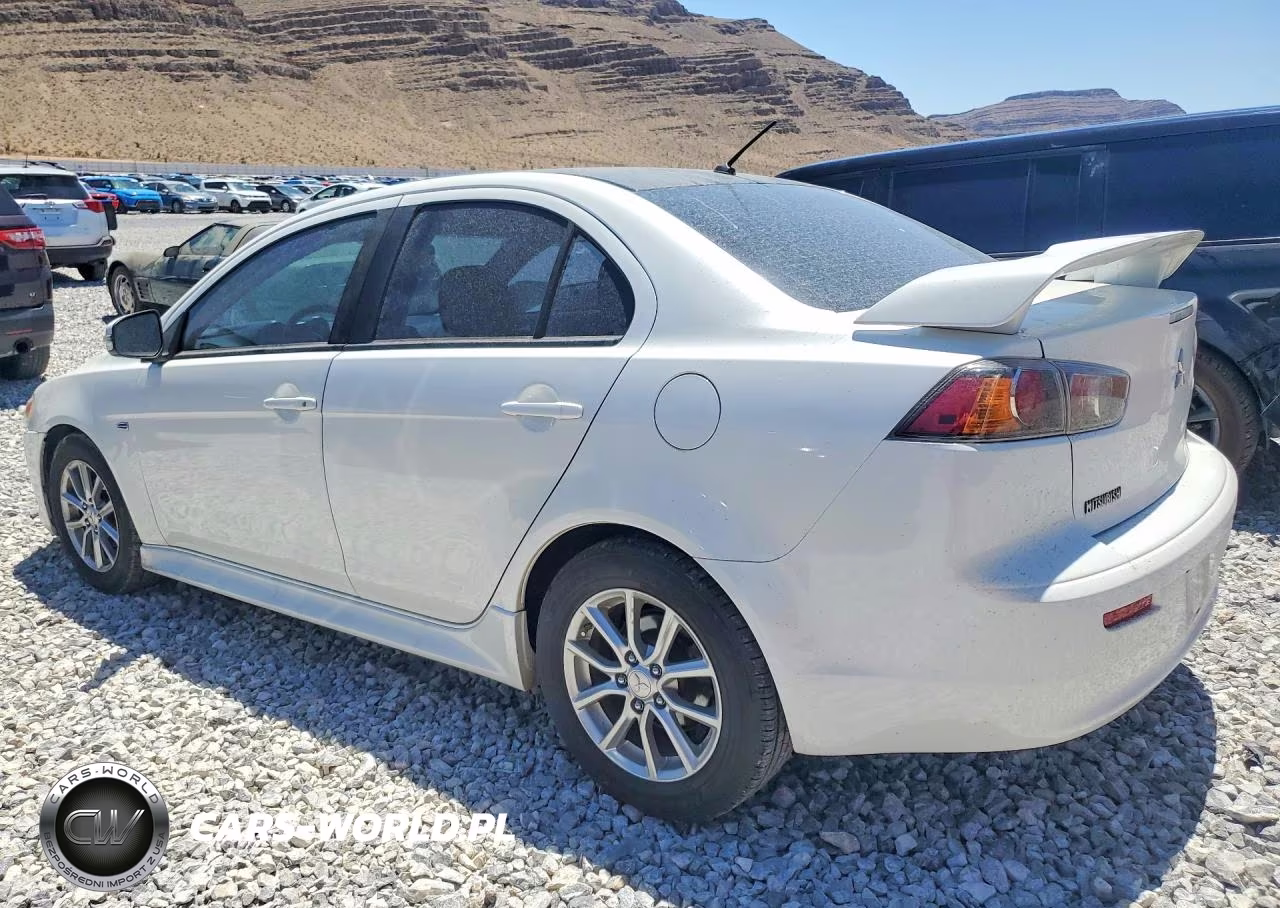 2016 Mitsubishi Lancer Es VIN:JA32U2FU3GU006282 - 2