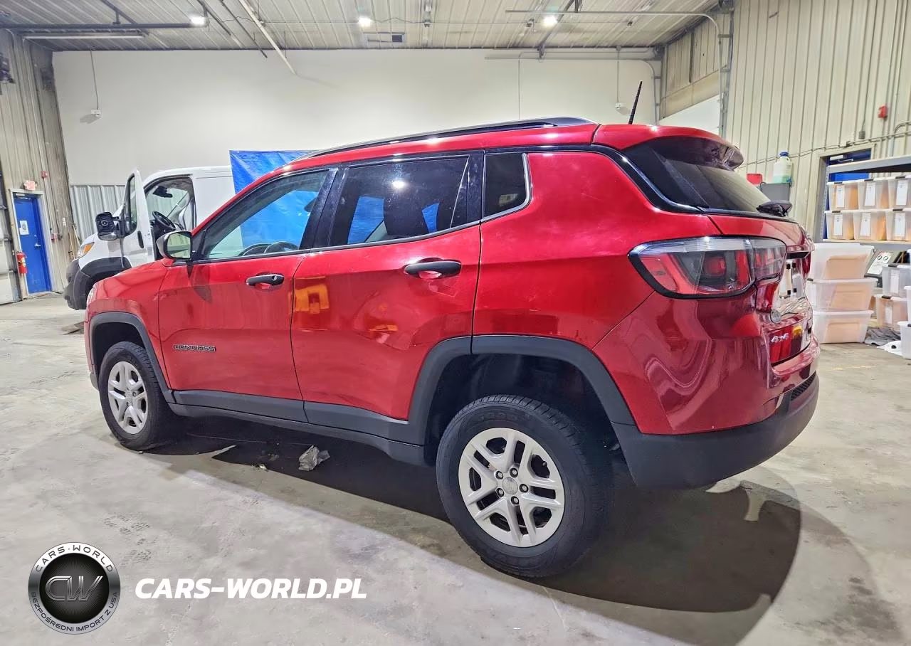 2018 Jeep Compass Sport VIN:3C4NJDABXJT163284 - 2