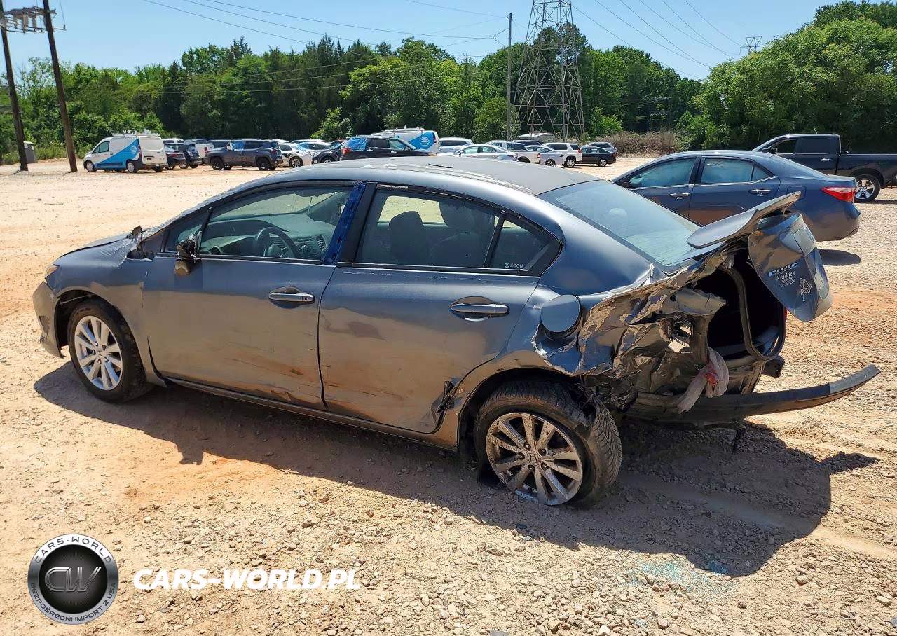 2012 Honda Civic Ex VIN:2HGFB2F84CH306715 - 2