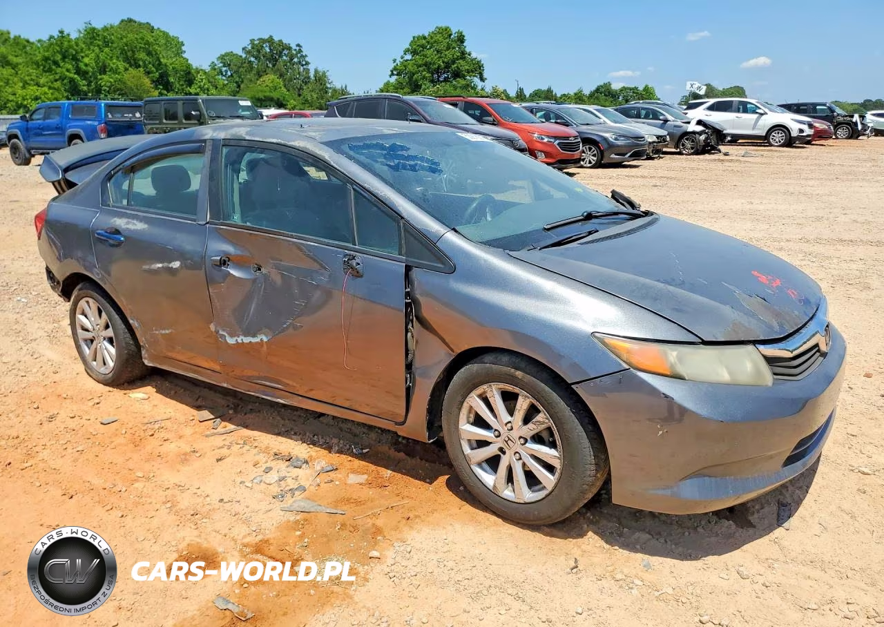 2012 Honda Civic Ex VIN:2HGFB2F84CH306715 - 4