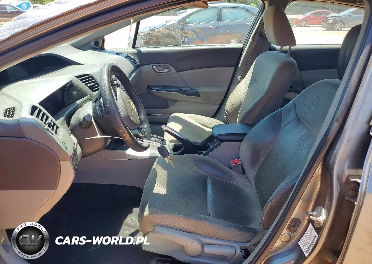 2012 Honda Civic Ex VIN:2HGFB2F84CH306715 - 7
