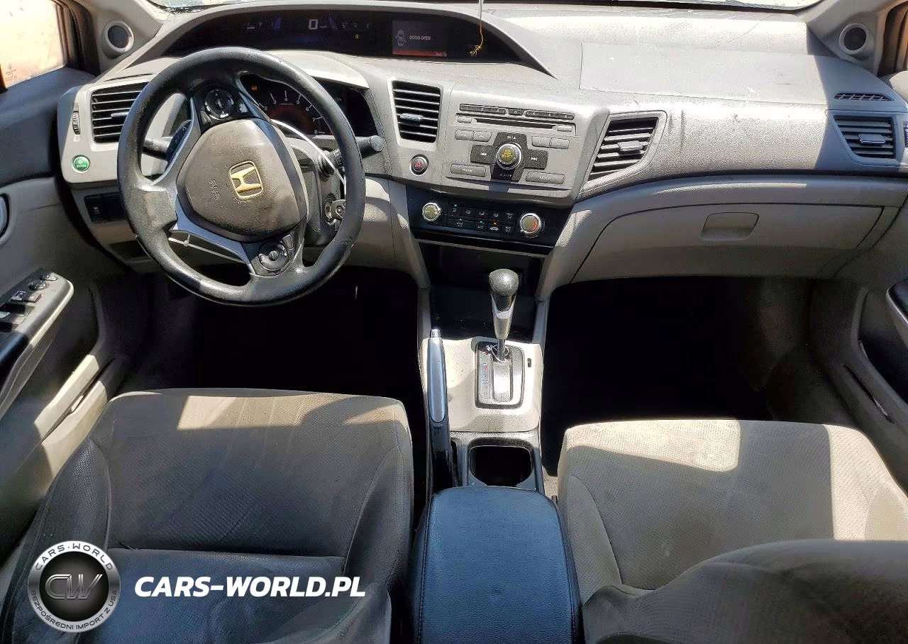 2012 Honda Civic Ex VIN:2HGFB2F84CH306715 - 8