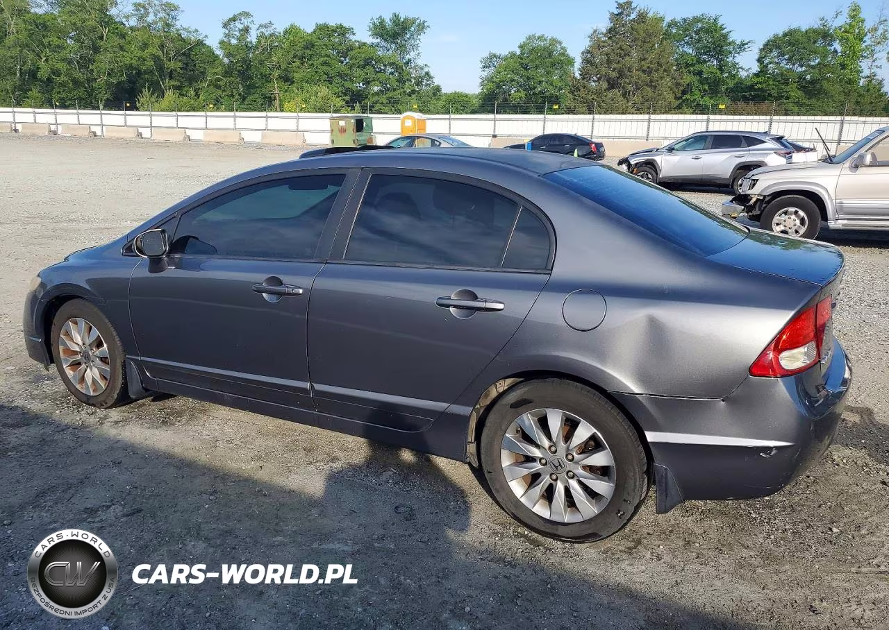 2009 Honda Civic Exl VIN:2HGFA16979H357205 - 2