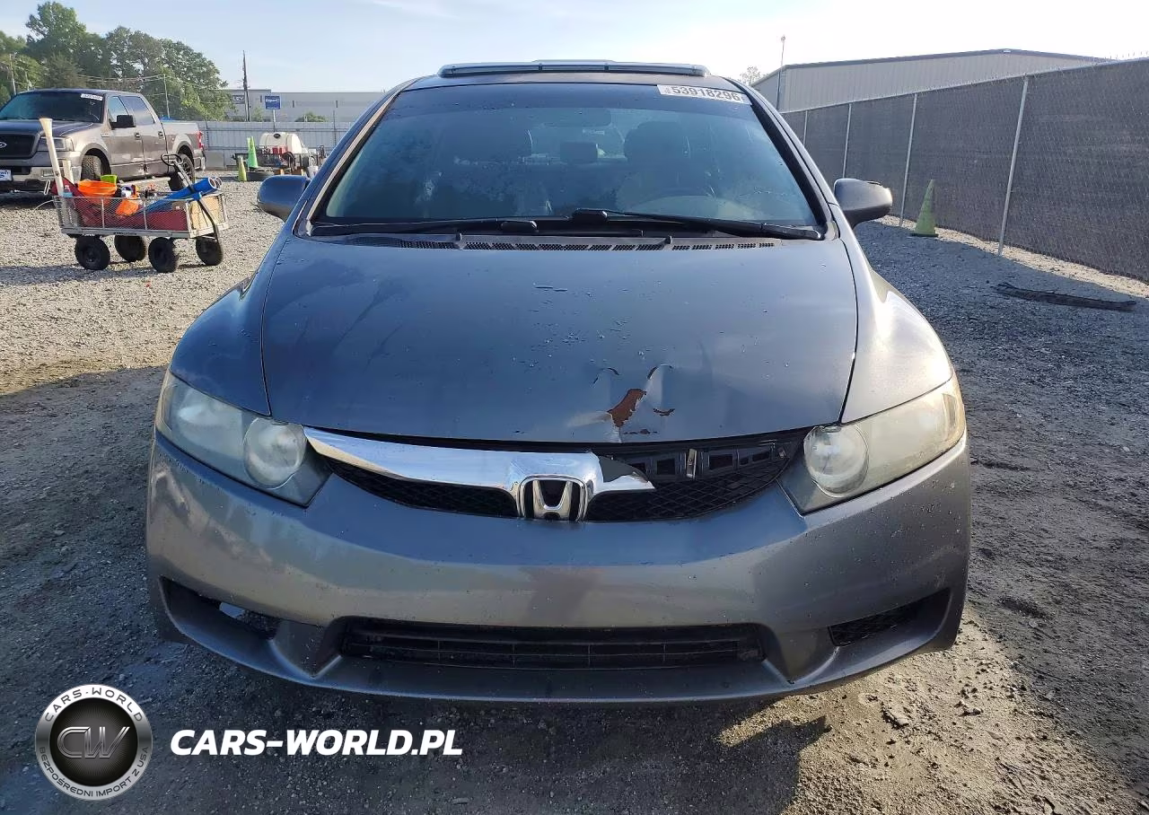 2009 Honda Civic Exl VIN:2HGFA16979H357205 - 5
