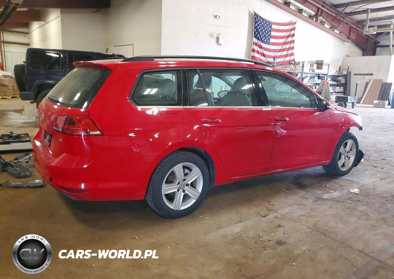 2015 Volkswagen Golf Sportwagen Tdi S VIN:3VWCA7AU7FM511325 - 3