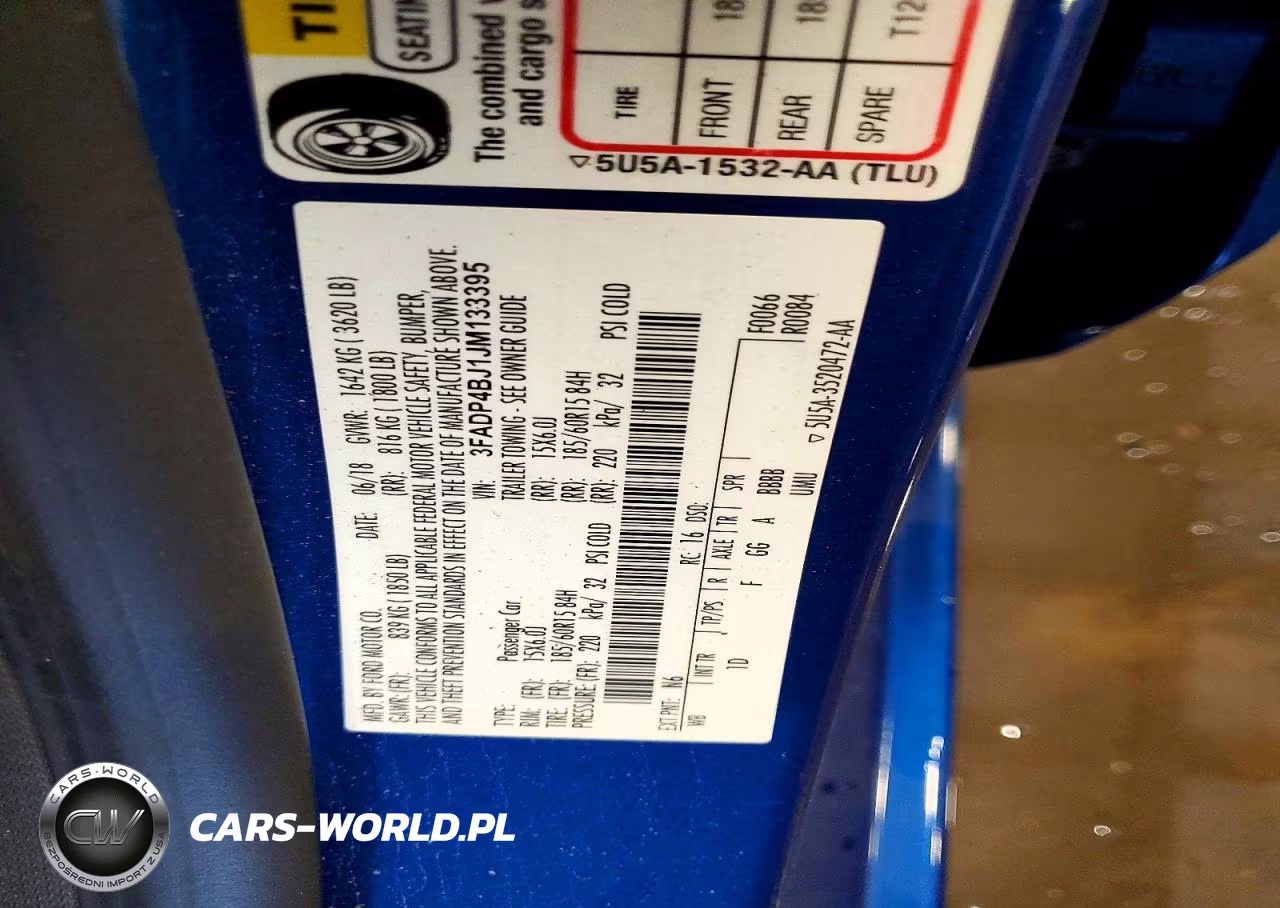 2018 Ford Fiesta Se VIN:3FADP4BJ1JM133395 - 12