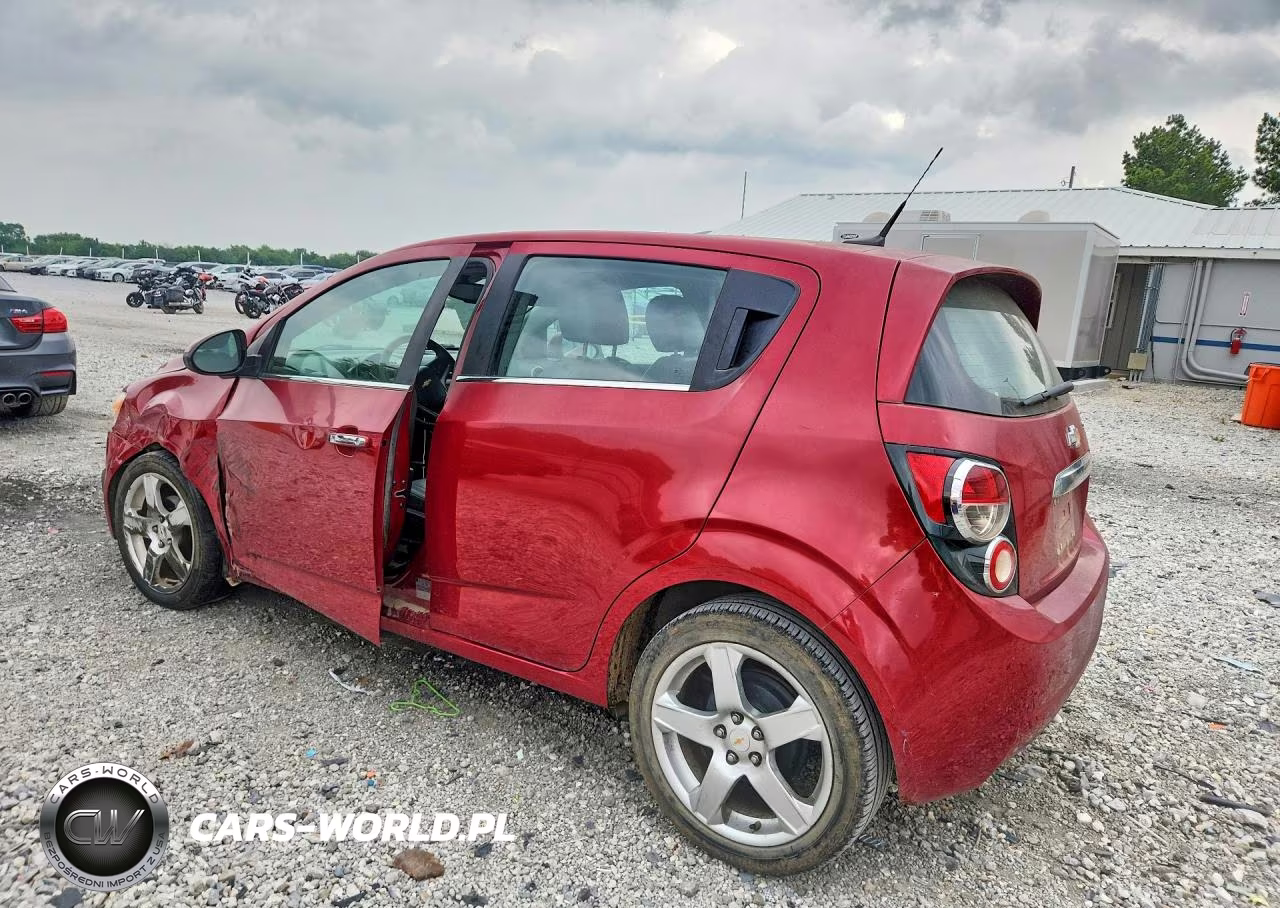 2012 Chevrolet Sonic Ltz VIN:1G1JE6SH2C4104779 - 2