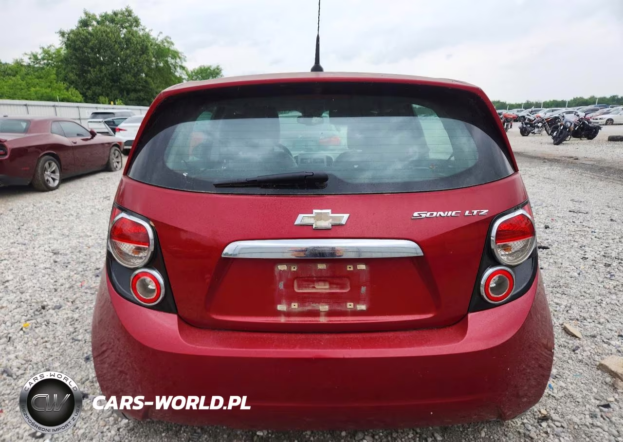 2012 Chevrolet Sonic Ltz VIN:1G1JE6SH2C4104779 - 6