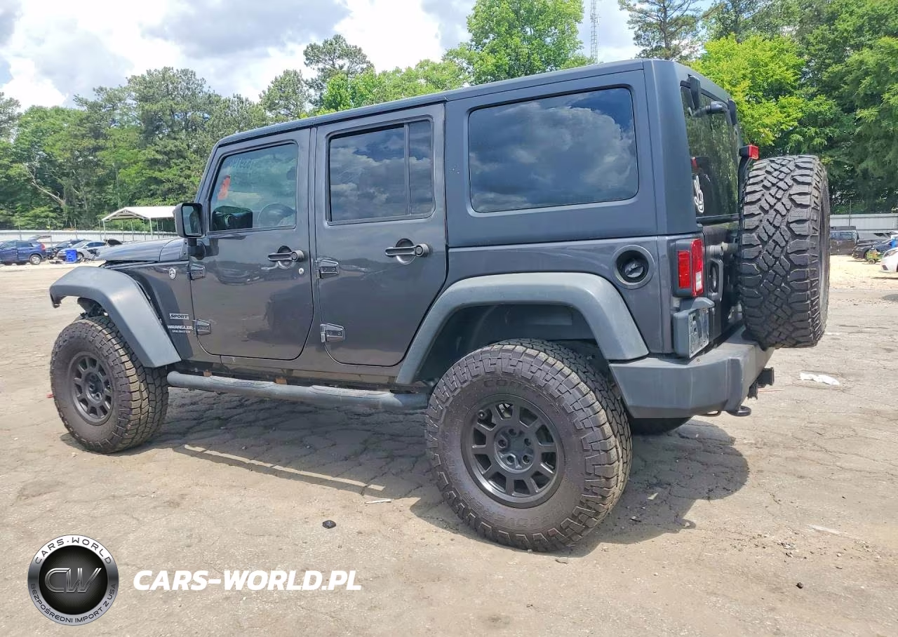 2016 Jeep Wrangler Unlimited Sport VIN:1C4BJWDG0GL343075 - 2