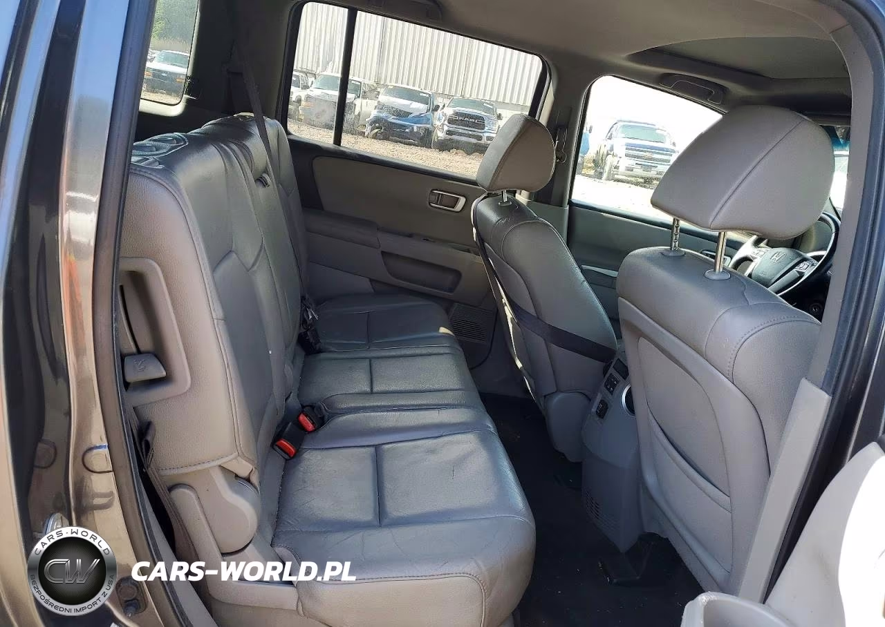 2012 Honda Pilot Exl VIN:5FNYF4H5XCB019279 - 11
