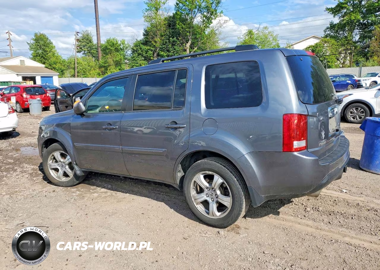 2012 Honda Pilot Exl VIN:5FNYF4H5XCB019279 - 2