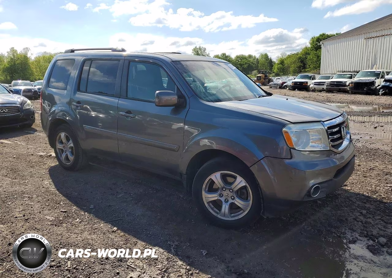 2012 Honda Pilot Exl VIN:5FNYF4H5XCB019279 - 4