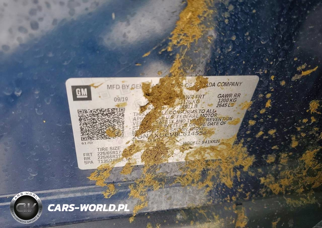 2020 Chevrolet Equinox Lt VIN:2GNAXUEV8L6145544 - 13