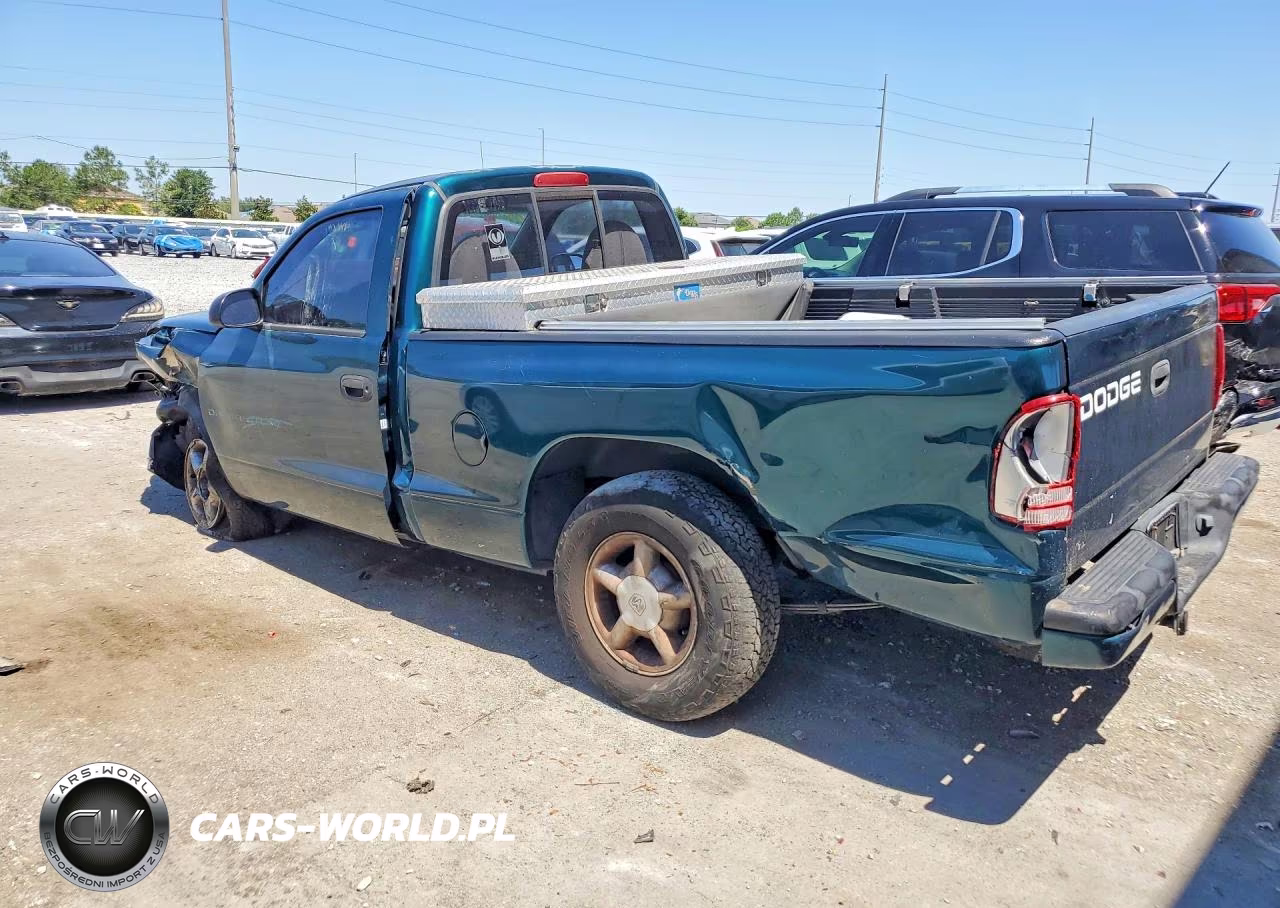 1998 Dodge Dakota VIN:1B7FL26YXWS767376 - 2