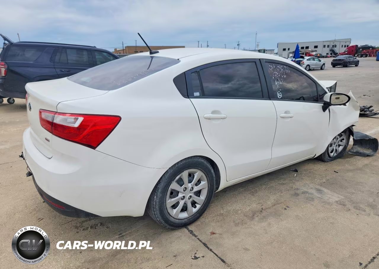 2013 Kia Rio Lx VIN:KNADM4A31D6257531 - 3