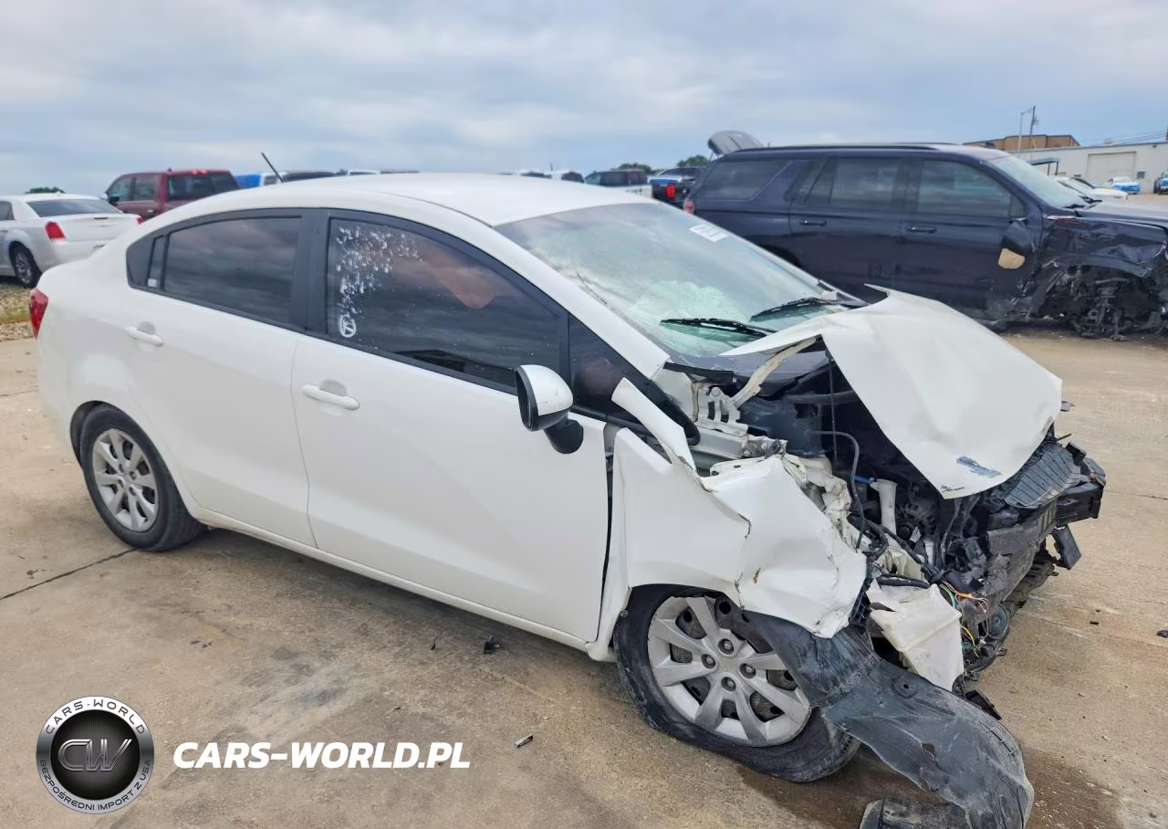 2013 Kia Rio Lx VIN:KNADM4A31D6257531 - 4