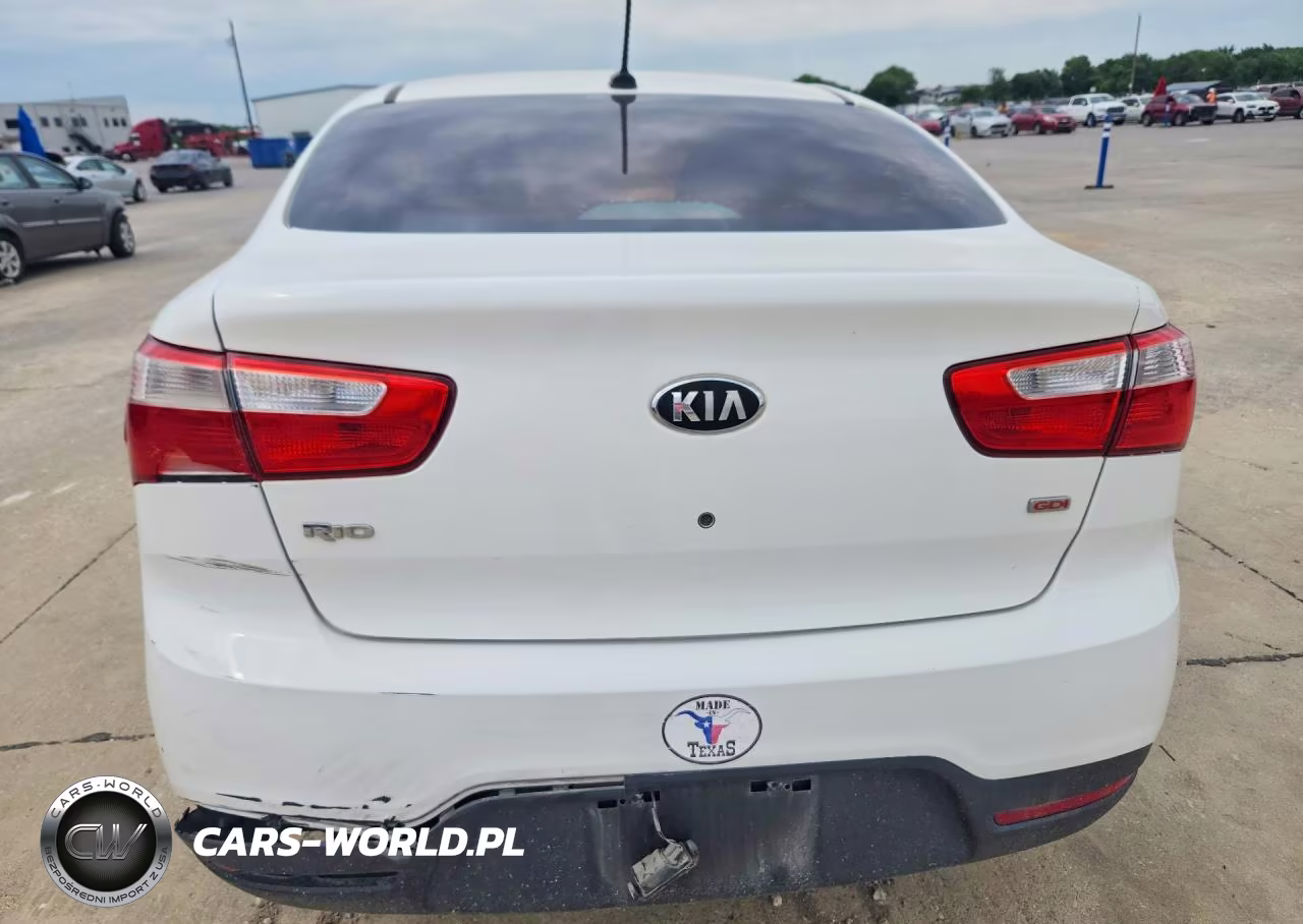2013 Kia Rio Lx VIN:KNADM4A31D6257531 - 6