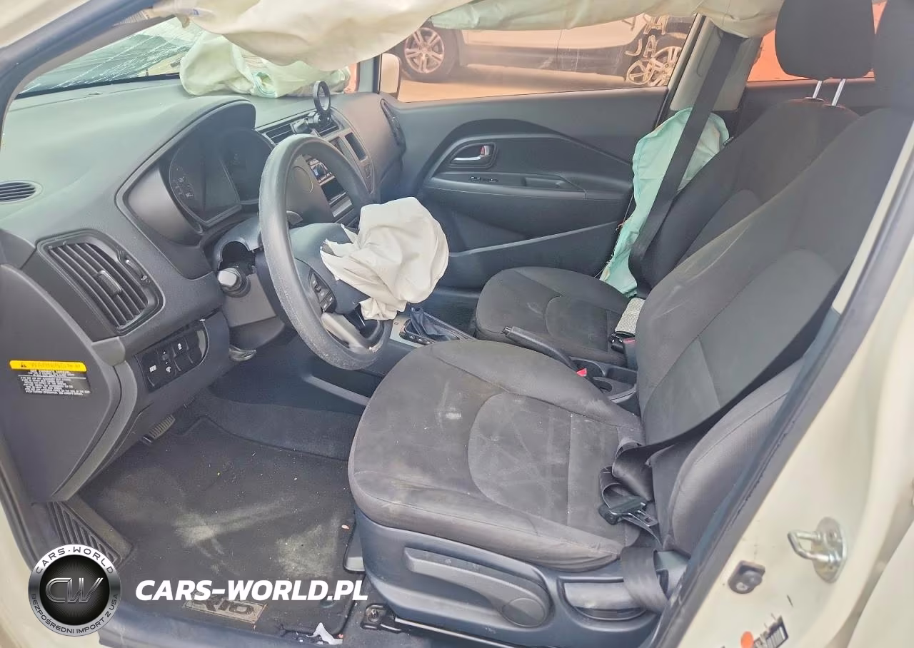 2013 Kia Rio Lx VIN:KNADM4A31D6257531 - 7