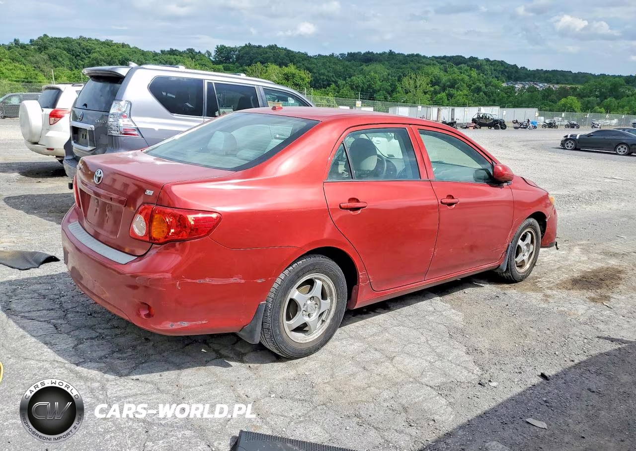 2009 Toyota Corolla Le VIN:JTDBL40E799030253 - 3